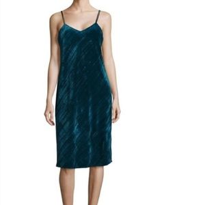 Sam Edelman Dark Teal Crushed Velvet, NWT